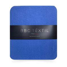 Imagem de Lençol Com Elástico Queen Malha bbc Azul