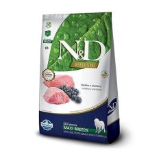 Imagem de Farmina N&D Prime para Cães Adultos de Raças Grandes e Gigantes Sabor Cordeiro e Blueberry 10,1Kg