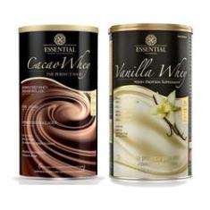 Imagem de Kit Cacao Whey 450g + Vanilla Whey 450g - Essential Nutrition