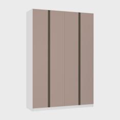 Imagem de Guarda Roupa 4 Portas 3 Gavetas 159,2 cm Prime Luciane Móveis