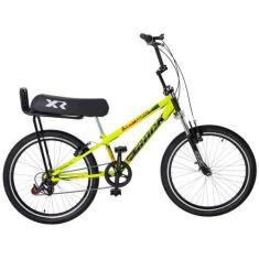 Imagem de Bicicleta Aro 24" Tk3 Track Flip Fire Com Banco De Mobilete Aço Carbon