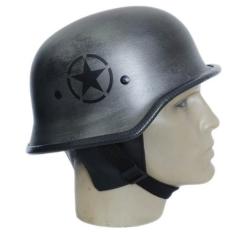 Imagem de Capacete coquinho metal Envelhecido  Scooter Elétrica Moto M34107 - M.