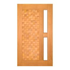 Imagem de Porta De Madeira Detalhe P/vidro Maci a Cedro Arana Casmavi 8