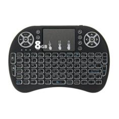 Imagem de Teclado Sem Fio Mini Retroiluminado Mouse Touchpad Backlit