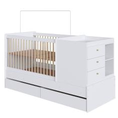 Imagem de Berço Cama Multifuncional Com Gavetoes Bb024 Branco