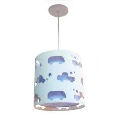 Imagem de Lustre Infantil Pendente Recorte Carrinhos  25X25  Bebê