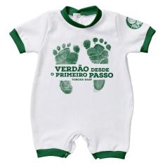 Imagem de Macacão Bebê Palmeiras Primeiro Passo - Torcida Baby