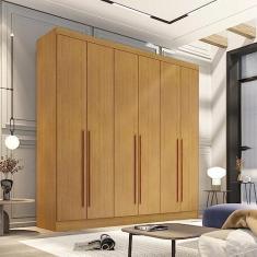 Imagem de Guarda Roupa Casal 6 Portas 4 Gavetas Uberaba Cinamomo