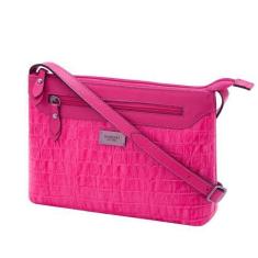 Imagem de Bolsa Transversal Feminina De Couro Bovino Mariart 2193 Pop