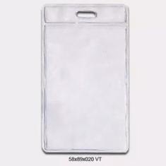 Imagem de Bolsas Plásticas Para Crachá 58X89 100 Pçs - Milponto