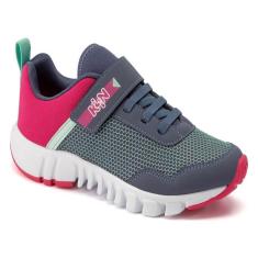 Imagem de Tênis Infantil Jump Klin Kids Chumbo/Pink Purpura/Turquesa-Feminino
