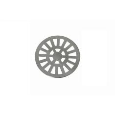 Imagem de Grelha Plástica Redonda Cromada 10cm Astra