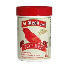 Imagem de Alcon Club Top Red Com Cantaxantina Para Pássaros,aves 80g