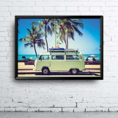 Imagem de Quadro Kombi Praia A4