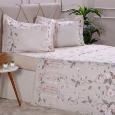 Imagem de Jogo De Cama Casal 200 Fios 100% Algodão Extra Macio - Tessi