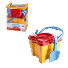 Imagem de Balde de Praia Castelo Torre Didático Kit Verão Silmar - Silmar Plasti