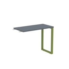 Imagem de Mesa Complemento 900x450mm Mcp90/45p25tub Grafito/Verde Miró