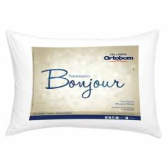 Imagem de Travesseiro Bonjour Ortobom -  Kit com 1 Unidade Padrão 70x50 Fibra Si