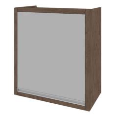 Imagem de Armário Aéreo Indekes Stella 60Cm 1 Porta - Noce/Off White