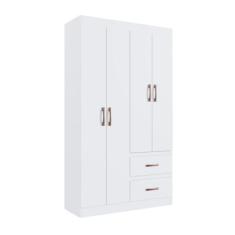 Imagem de Guarda-Roupa Dallas 55400 4 Portas 2 Gavetas - Móveis Doripel