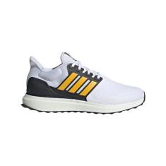 Imagem de adidas Ultrabounce DNA Tênis masculino, Branco/preto/Spark, 42