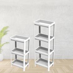 Imagem de Armário Estante Multiuso em Polipropileno Plástico para Cozinha Lavand