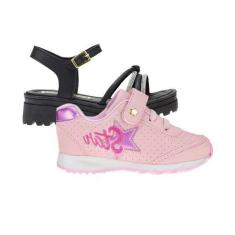 Imagem de Tenis Infantil Menina e Papete Plataforma - KIT 2 PARES Tam 28 ao 34 -