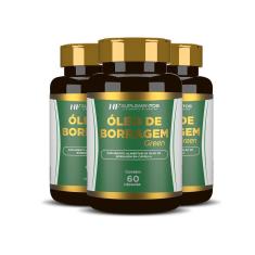 Imagem de 3x oleo de borragem green hf suplementos 60 caps