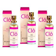 Imagem de Kit 3 Perfume Clo Feminino Amakha Paris Bolso Bolsa