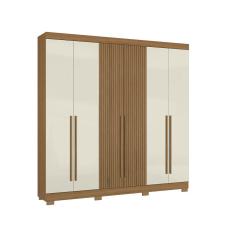 Imagem de Guarda-Roupa Casal Sidney 6 pt 2 gv Atacama e Areia