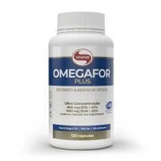 Imagem de Omegafor Plus Ômega 3 Rico Dha Epa  120 Caps Vitafor