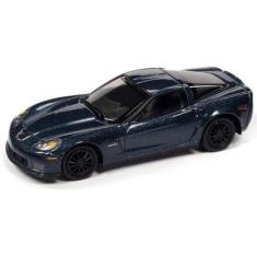 Imagem de Miniatura - 1:64 - 2012 Chevy Corvette Z06 Gray - Classic Gold Collection - Johnny Lightning JLCG029