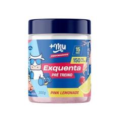 Imagem de +Mu Pré Treino Exquenta Sabor Pink Lemonade - 300g