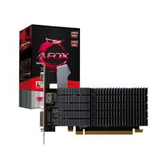 Imagem de Placa de Video afox amd Radeon R5 230 1GB DDR3 64 bit lp Heatsink - hdmi - dvi - vga - AFR5230-1024D