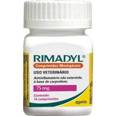 Imagem de Anti-Inflamatório Zoetis Rimadyl de 14 Comprimidos - 75 mg