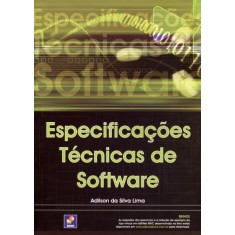 Imagem de Especificações Técnicas de Software - Lima, Adilson Da Silva - 9788536504056
