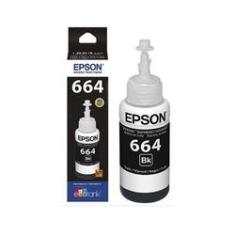 Imagem de Tinta De Impressora Ecotank Epson Original Refil Black 70 Ml