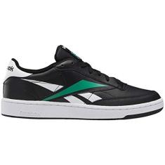 Imagem de Reebok Club Classic Vector Shoe - Men's Casual Black/White/Emerald