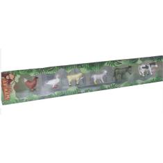 Imagem de Boneco - Kit com 6 animais da Fazenda TERRACO