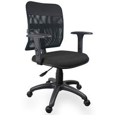 Imagem de Cadeira Tela Executiva Com Braço Regulável  - ULTRA Móveis