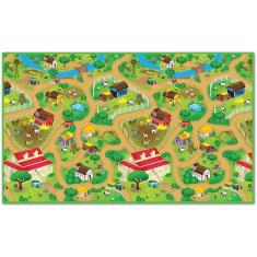 Imagem de Tapete Infantil Emborrachado Fazenda Dican 120X200Cm - 1401
