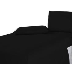 Imagem de Kit Jogo De Lençol Casal Microfibra Premium 03 Peças Jogo De Cama 20cm