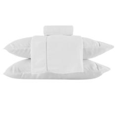 Imagem de Jogo De Cama Queen Livia 4 Peças Percal 200 Fios Conforto - Livia Enxo