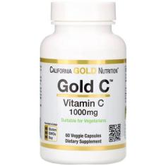Imagem de Vitamina C 1000 Mg 60Caps - California Gold Nutrition