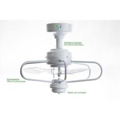 Imagem de Ventilador De Teto Acvent Saturno S/lamp Br 40cm 8049 Bivolt