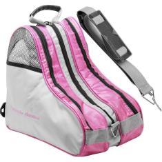 Imagem de Bolsa Para Patins Com Alça E 3 Divisórias Reforçada Rosa