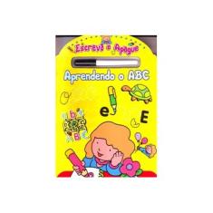 Imagem de Aprendendo o Abc - Col. Escreva e Apague - Brasileitura - 9788573984163