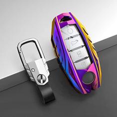 Imagem de Capa de chaveiro de carro Smart Zinc Alloy Key Case, apto para nissan juke leaf micra k12 note patrol qashqai j11 j10, chave de carro ABS Smart Car Key Fob