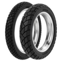 Par Pneu Cbx 200 Strada 100/90-18 + 275-18 Mt65 Pirelli