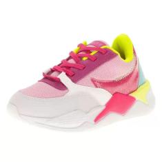 Imagem de Tênis Chunky Vitz Infantil Menina Pé Com Pé Hornet 350007